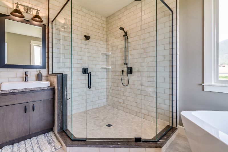 Stylish Shower with Niche